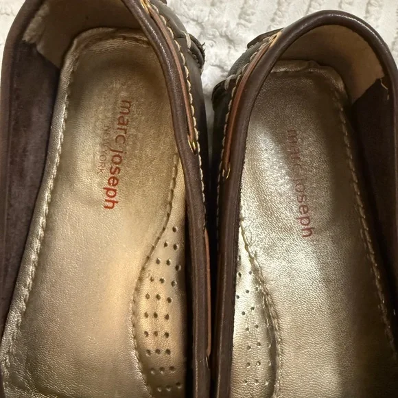 EUC Women’s Marc Joseph “Cypress Hill” Brown Loafers Sz. 9 - Picture 4 of 7